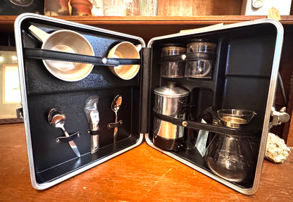 Vtg coffee travel kit csbh