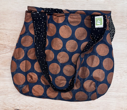 Copper Circles Bag by Gerlaine