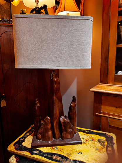 Cypress Knee Lamp
