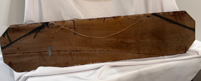 Hand-Painted Wooden Sign