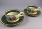Stangl Pottery Thistle Cup & Saucer Set