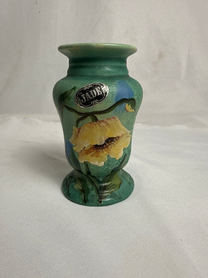 Falconnier Hand-Painted Ceramic Vase