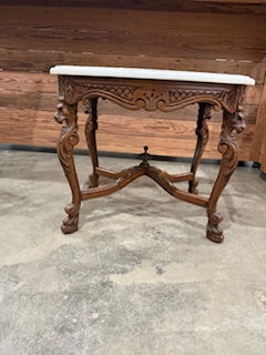 Vintage Marble Top Table ML
