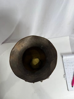 Large Vintage Brass Vase