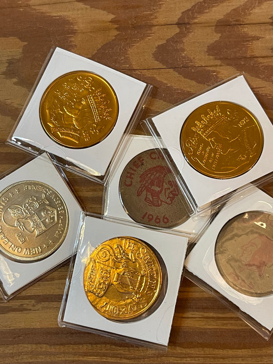 Single Specialty Mardi Gras Doubloons