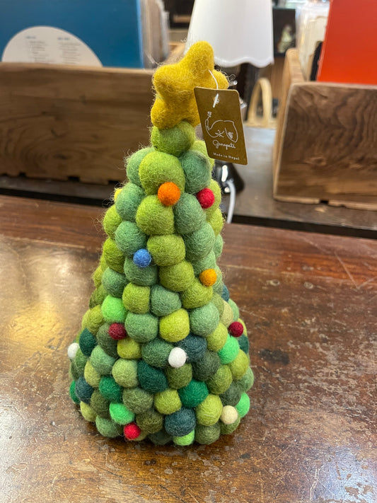 Felt Ball Christmas Tree
