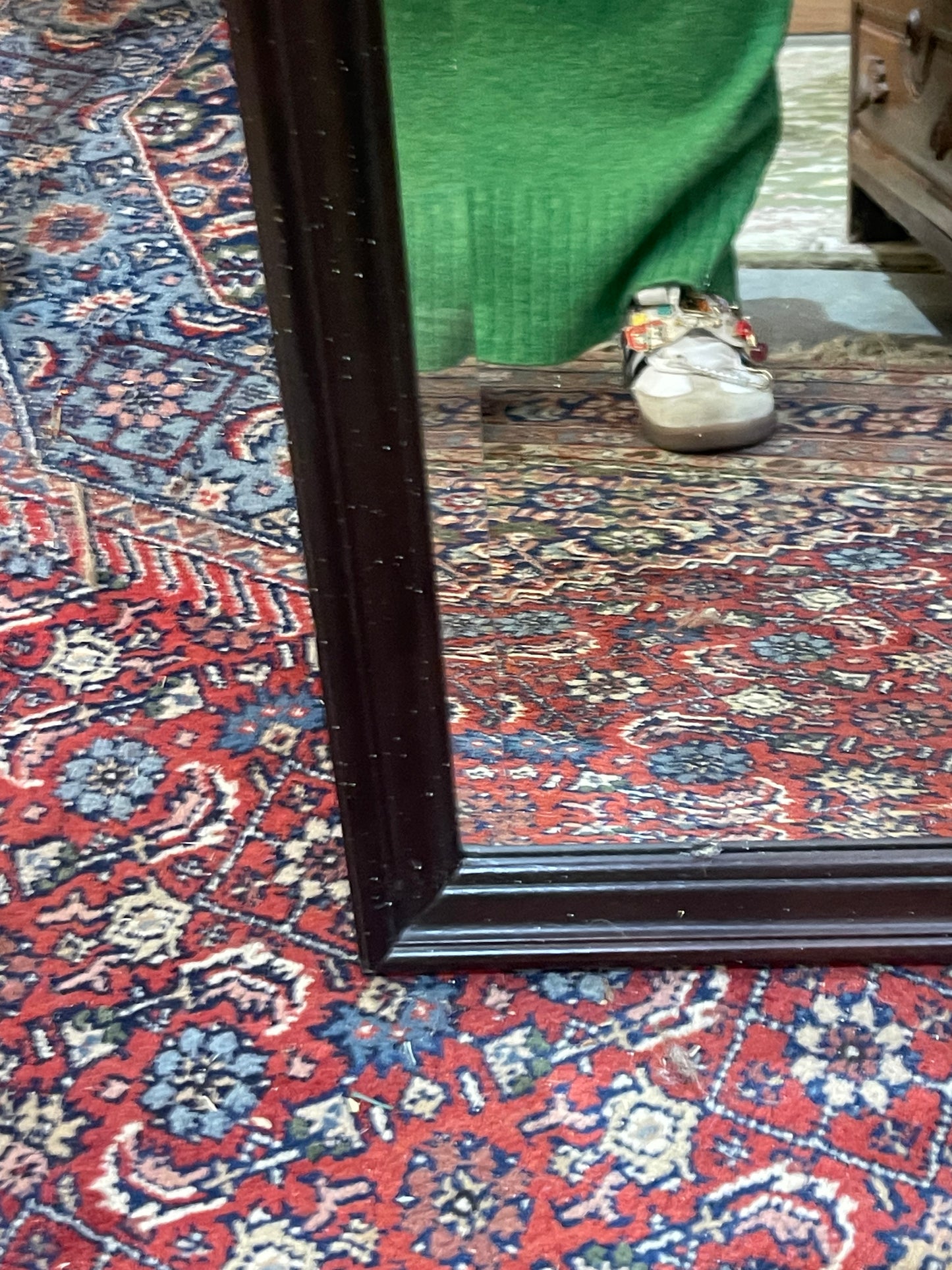 Ornate Wooden Framed Bevelled Mirror CSSB