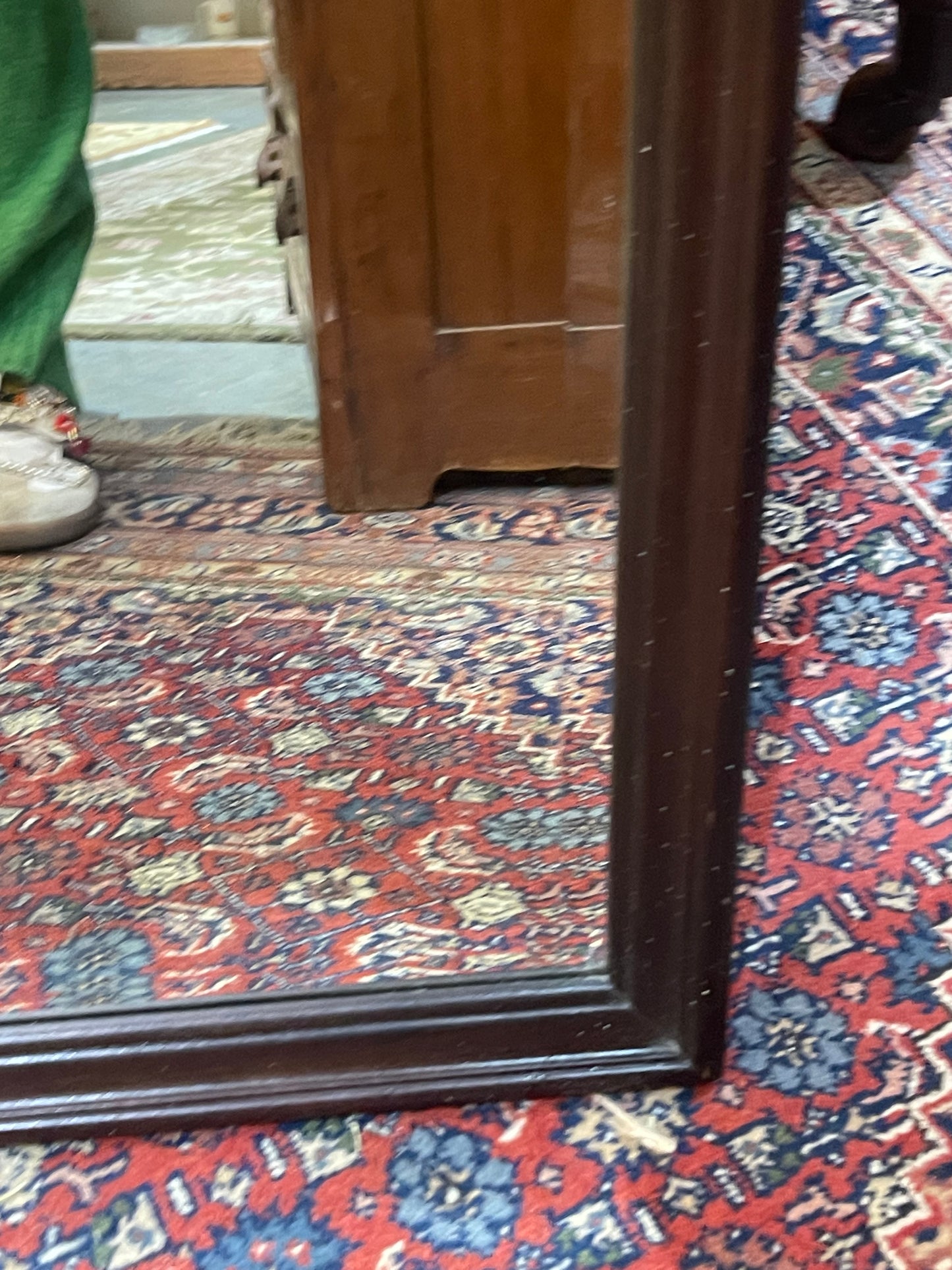 Ornate Wooden Framed Bevelled Mirror CSSB