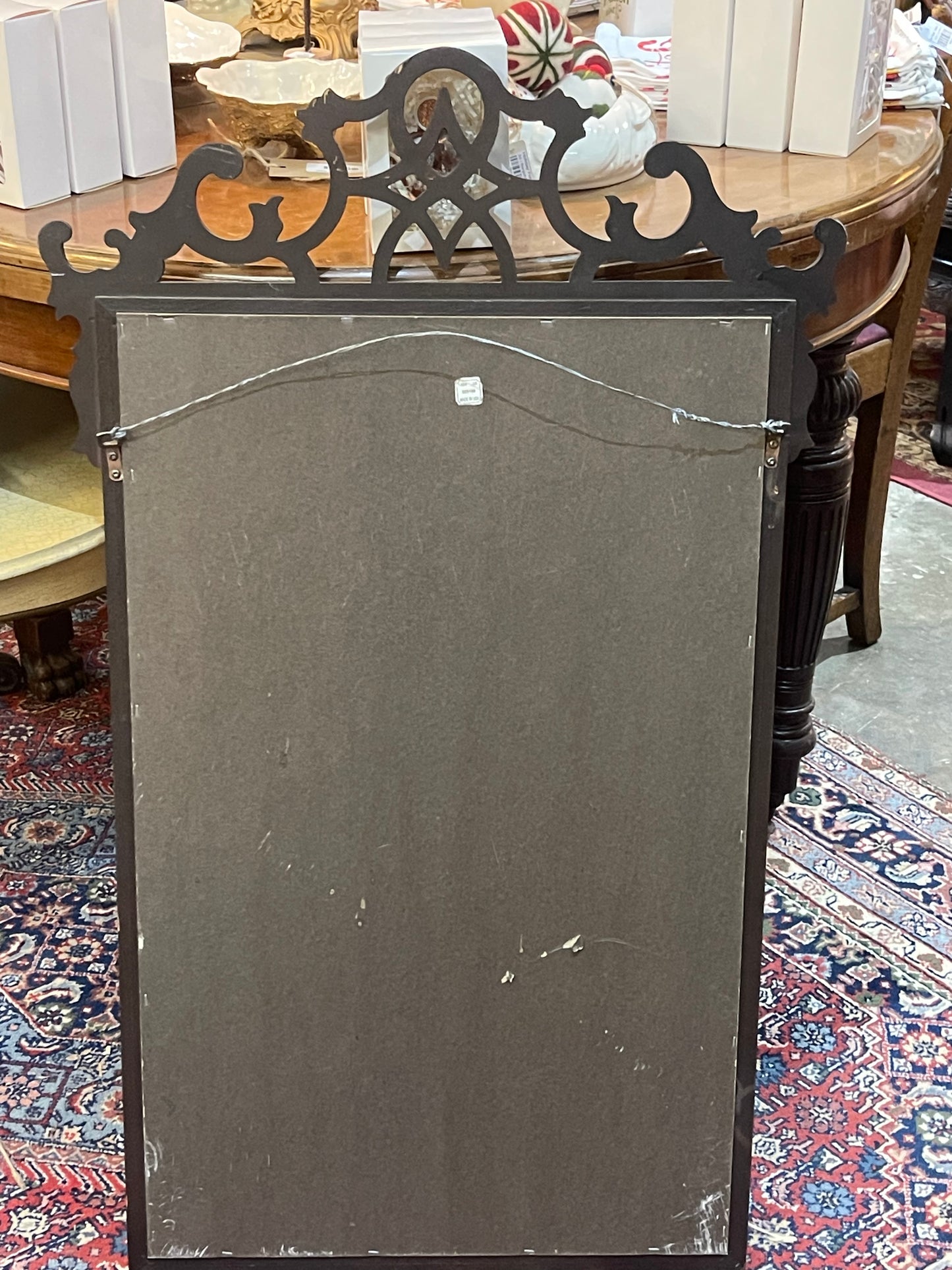 Ornate Wooden Framed Bevelled Mirror CSSB