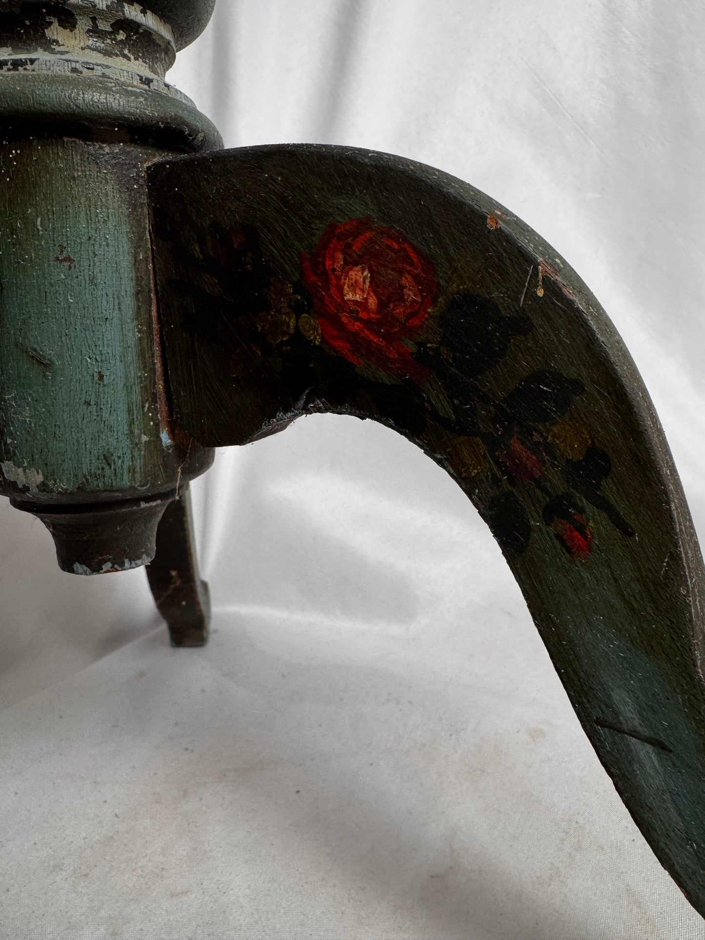 American Country Folk Art Table