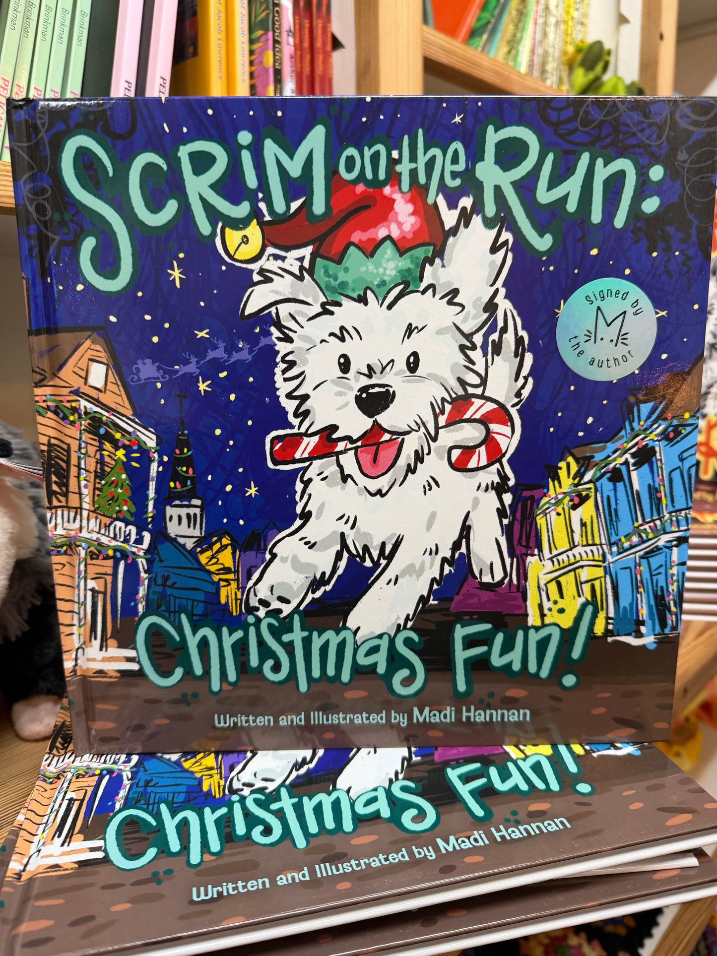 Scrim On The Run Christmas Fun Book