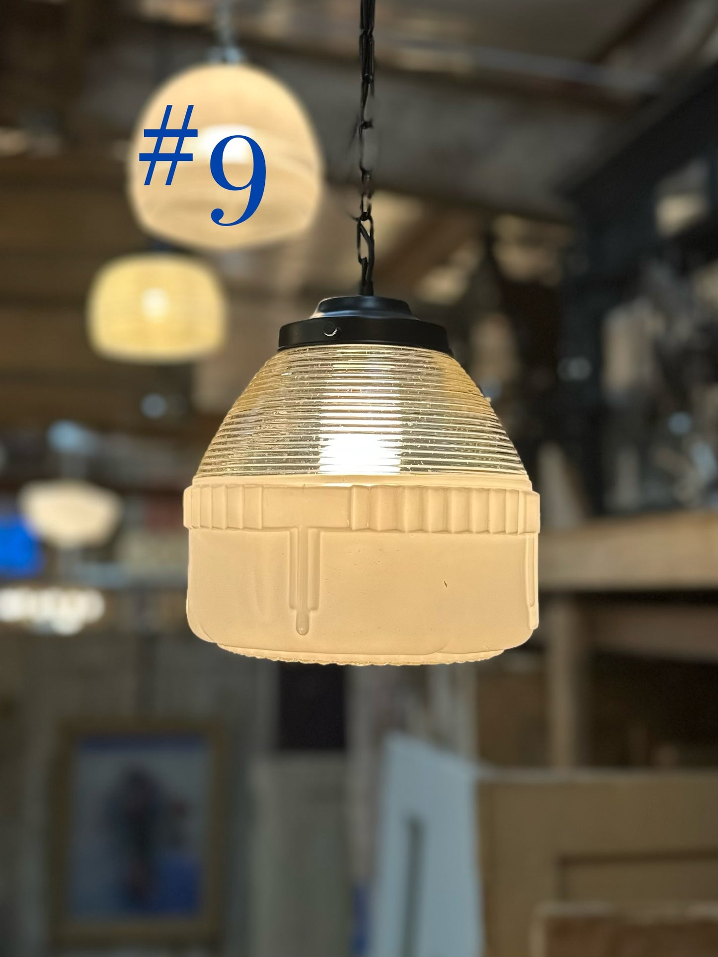 Art Deco Skyscraper Pendant Light