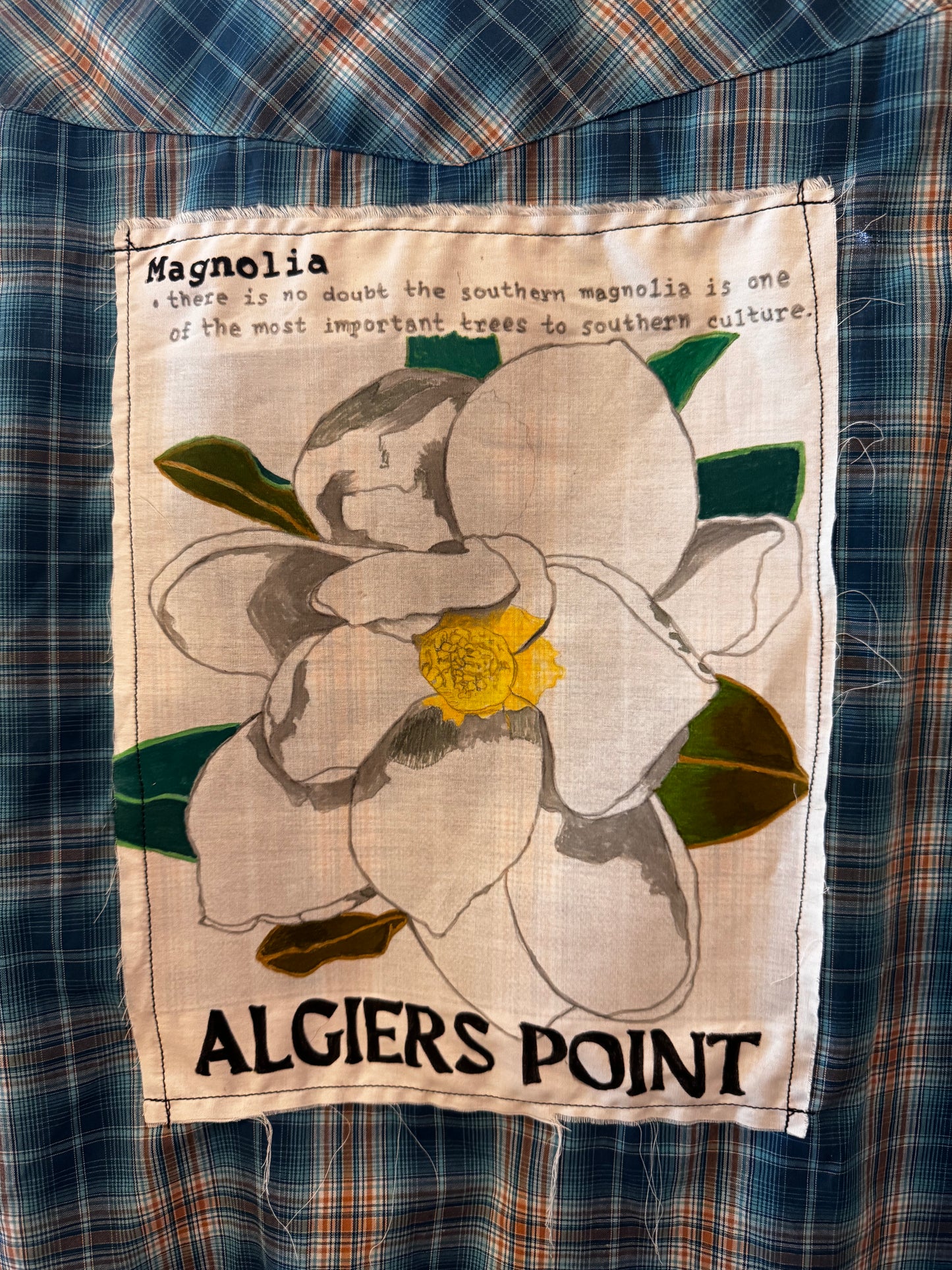 Algiers Point Magnolia shirt by Gerlaine