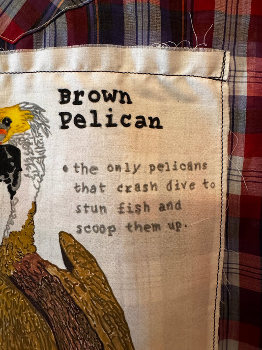 Algiers Point Brown Pelican Shirt