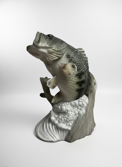 Homco Bass Signed Statue CSBH