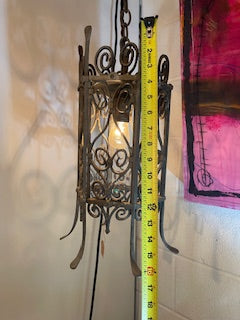 1920's Spanish Revival Pendant Light