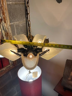 1920's Art Deco Light Slip Shache