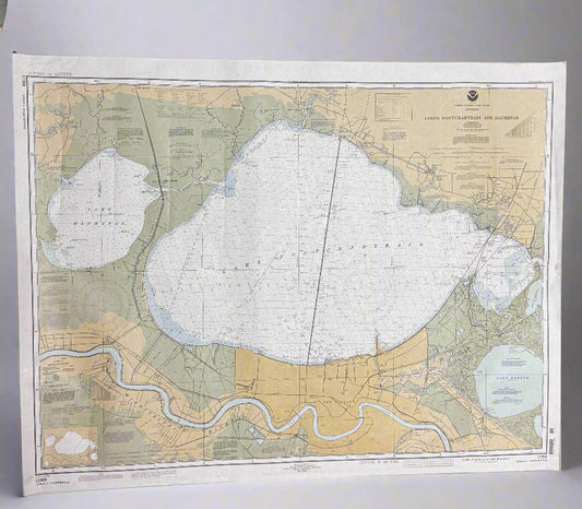 Lake Ponchartrain Map