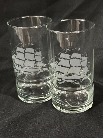 Sailboat Highball Glasses