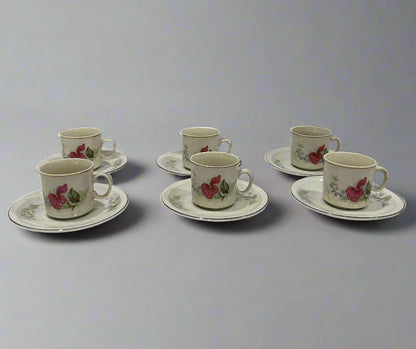 Espresso Cup and Platter Set