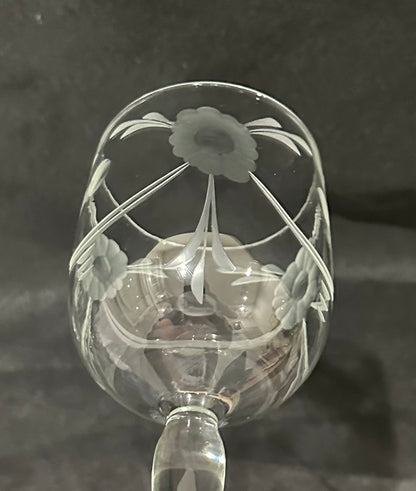 Set of Crystal Wine Goblets (Set of 6)