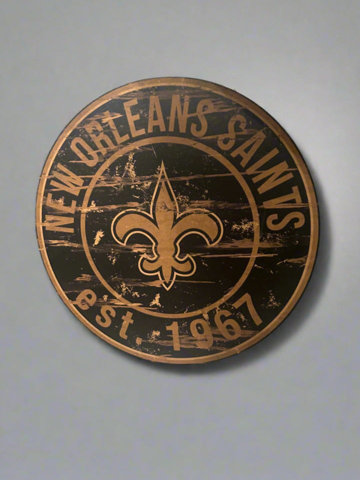Saints Wooden Wallsign cs