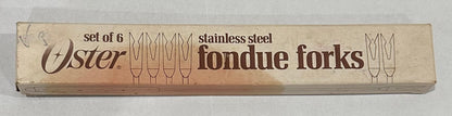 Oster Fondue Forks (Vintage Set of 6)