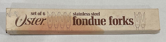 Oster Fondue Forks (Vintage Set of 6)