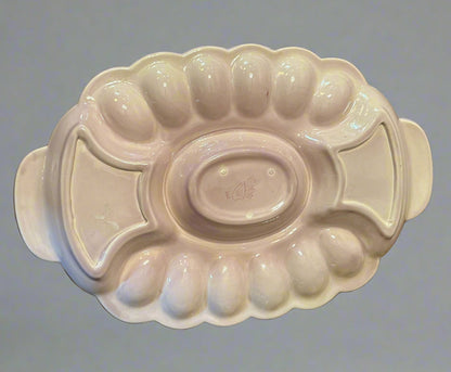 Vintage Redwing Egg-Snack Plate