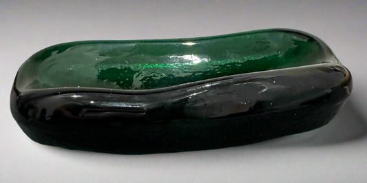 Free Form Heavy Glass Tray