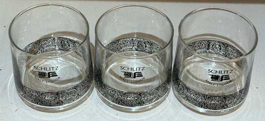 Schlitz Malt Liquor Glasses Set