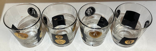 Vintage MCM Barware Glasses (4)