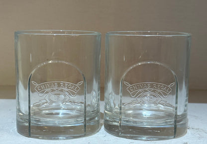 Chivas Regal Millennial Glass Pair CSBH in DOF
