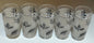 Libbey's Silver Leaf Foliage Frosted Glasses