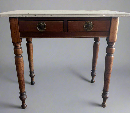 Reclaimed Wood Top Table