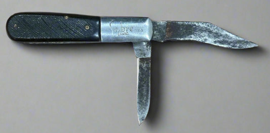 Barlow Double Blade Saber Pocket Knife