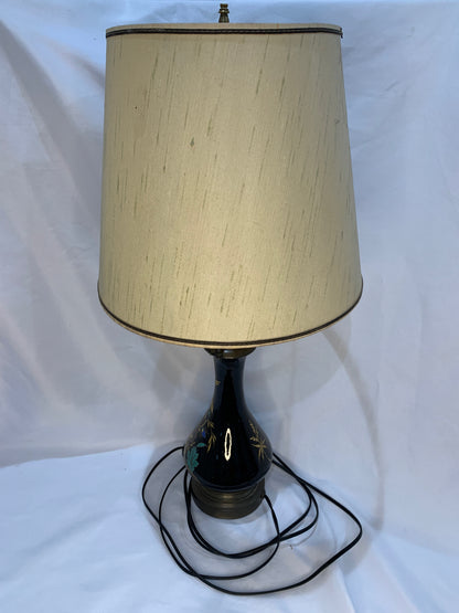 Black Opaline Table Lamp