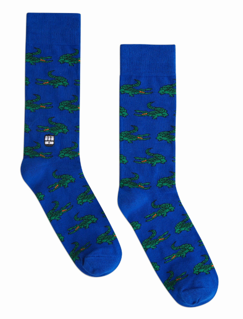 Bonfolk - Blue Gator Socks