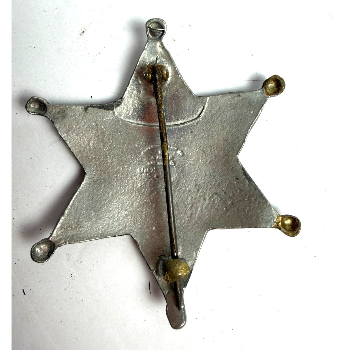 Vintage Apache Police San Carlos Arizona Star Badge – Collectible