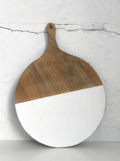 Cutting board w/handle (not food safe)
