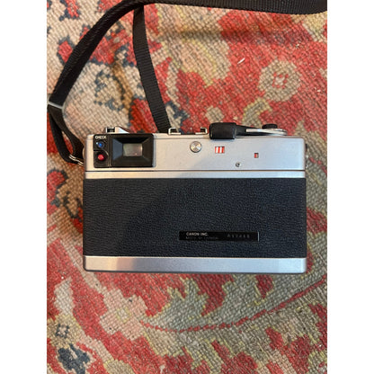 Vintage Canon Cononet QL17 GIII Chrome 35mm rangefinder camera- METER WORKS!
