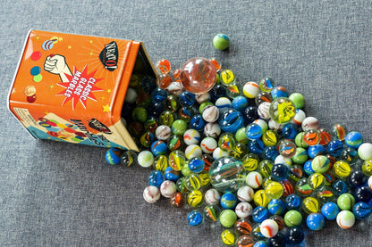 Marbles In A Tin Box