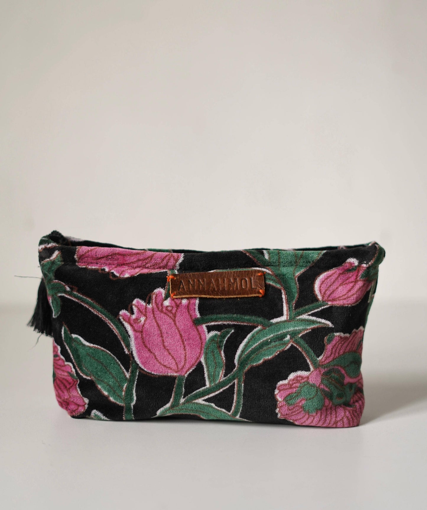 Velvet Makeup Pouch: Assorted Prints