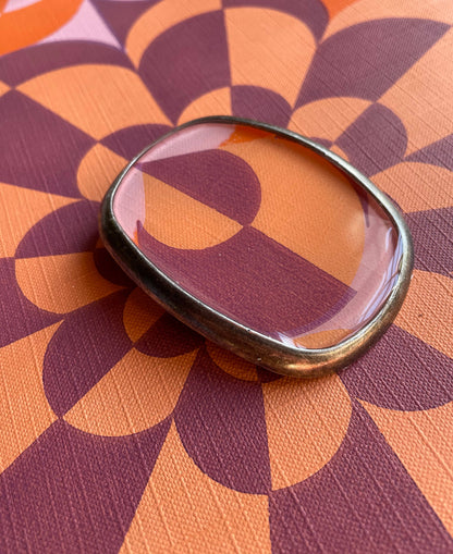Belt buckle, groovy