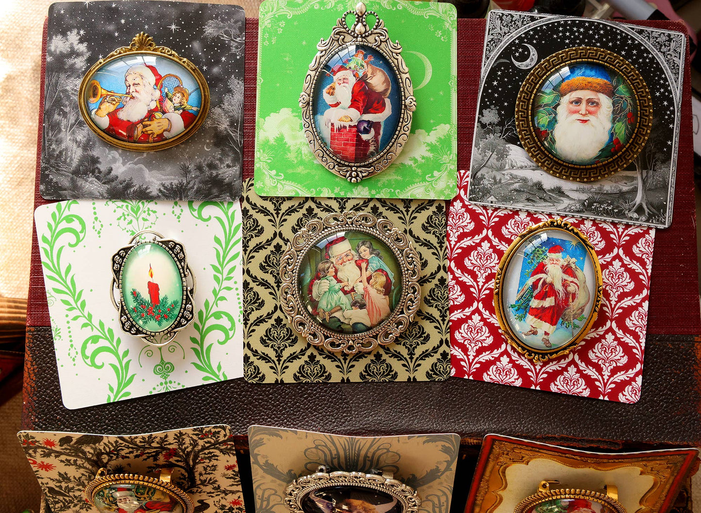 Vintage Christmas Brooch