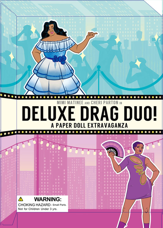 DELUXE DRAG DUO PAPER DOLL SET