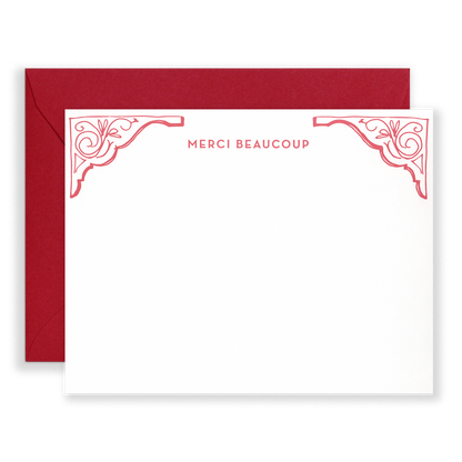Merci Beaucoup Stationery Set: Cobblestone