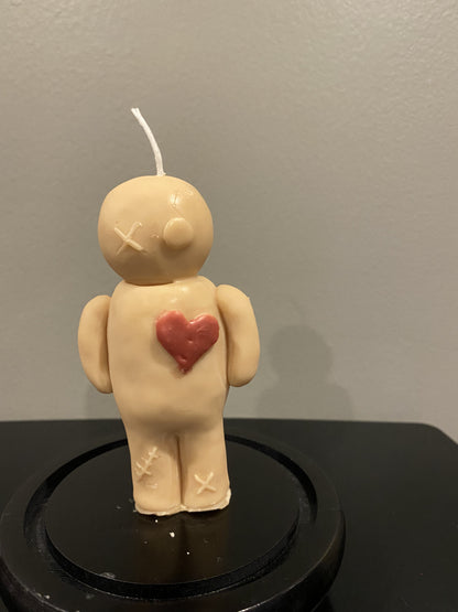 Voodoo Doll Candle