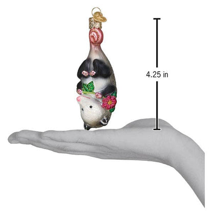 Blossom Opossum Ornament