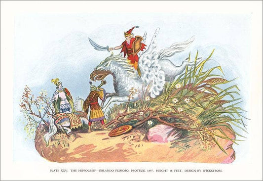 Art Print LU-340 Mardi Gras Float Rendering